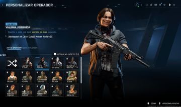 Conta Warzone com valeria Possuida, michael mayers, chapeuzingo vermelho, Ghost