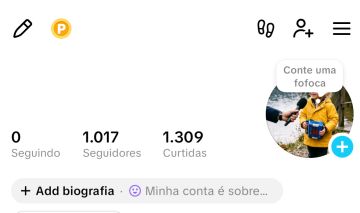 CONTA DO TIK TOK COM TIK TOK SHOP