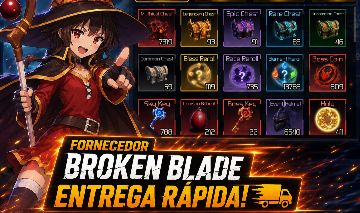 [ 99% OFF QUEIMA DE ESTOQUE ] BROKEN BLADE | ESPADA | RECURSOS | ITENS