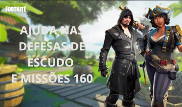AJUDA EM MISSÕES, DEFESAS DE ESCUDO E A FARMAR RECURSOS