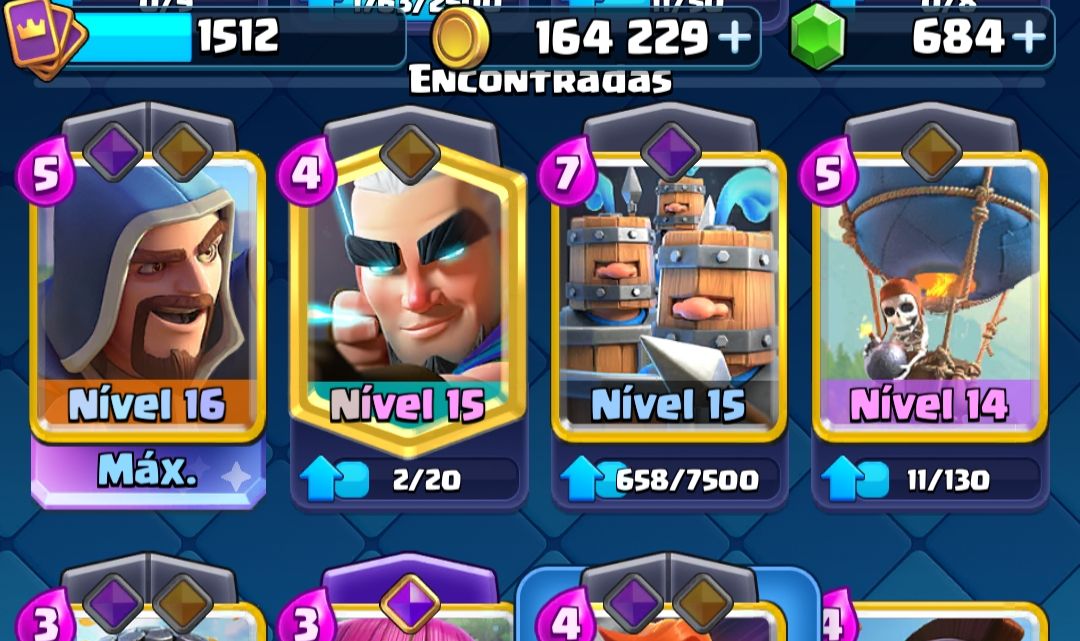Conta Clash Royale Boa reputação (10.100 coroas atualizado)