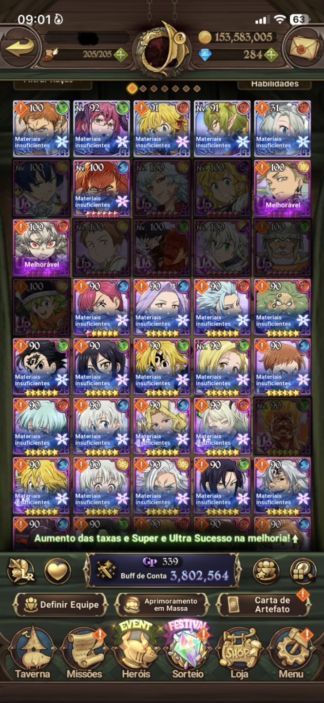 Conta mid game upada 7ds
