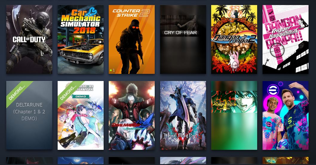 Conta Steam acessivel com 90 jogos incluindo persona 3 ,4 e 5