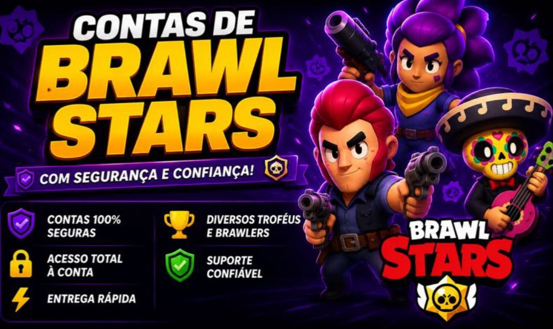 CONTAS BRAW STARS FULL ACESSO E SEGURA