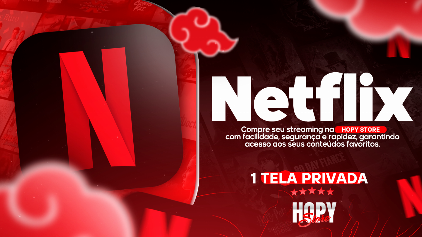 NETFLIX PREMIUM 4K 30 DIAS - TELA PRIVADA + ENTREGA AUTOMATICA