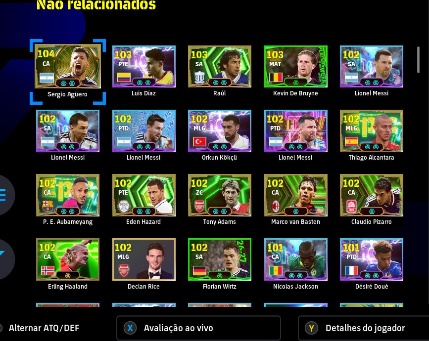 CONTA eFOOTBALL STEAM DEL PIERO, INZAGHI, ROSICKÝ E MUITO MAIS!