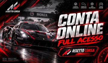 CONTA STEAM ASSETO CORSA ONLINE (SOMENTE SUA)
