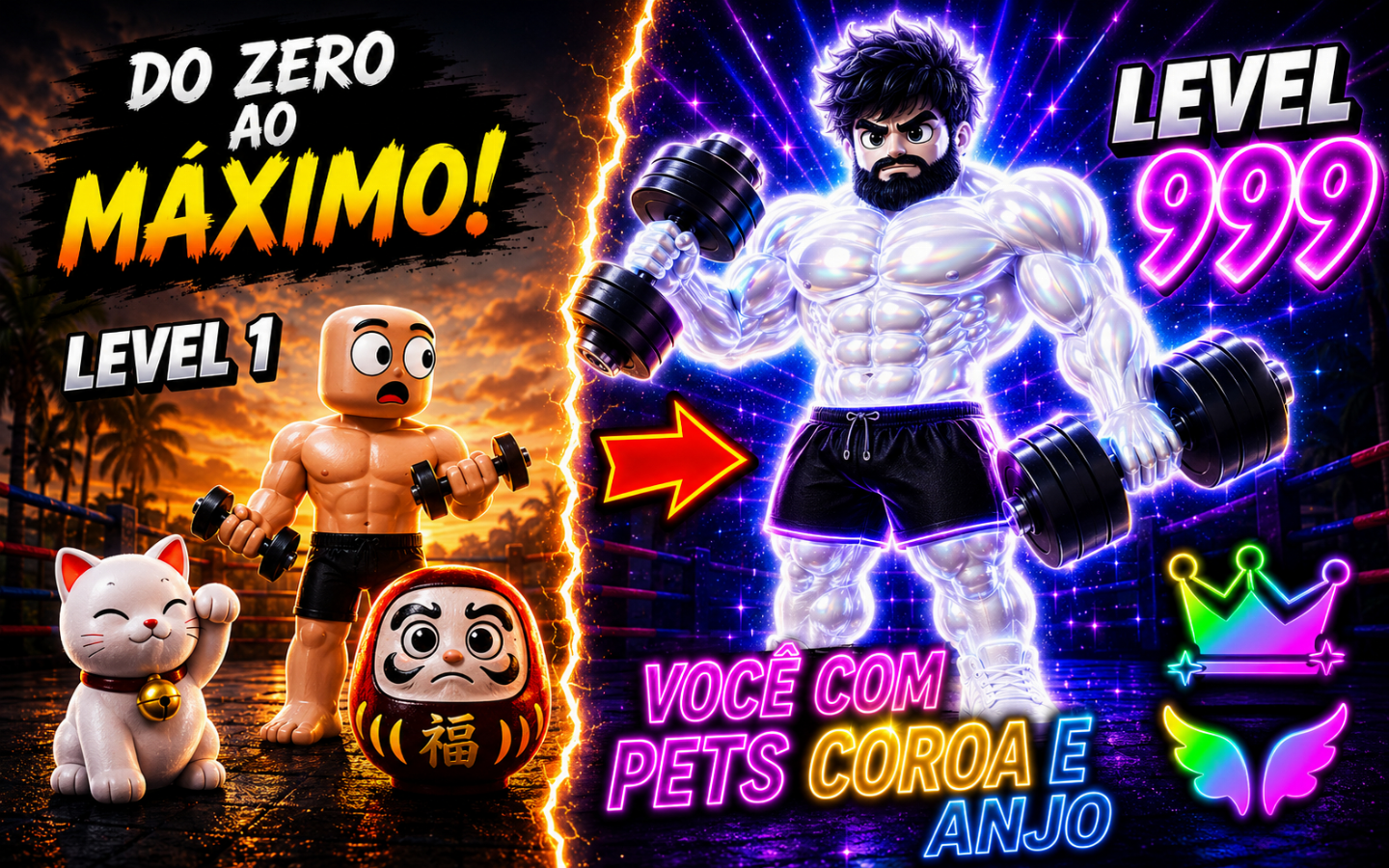 GYM STAR SIMULATOR - SIMULADOR DE ESTRELAS DE GINASIO/PETS