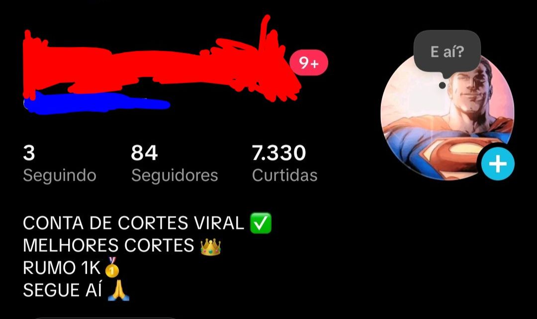 CONTA DO TKK NOVA JÁ COM MAIS DE 7000 CURTIDAS