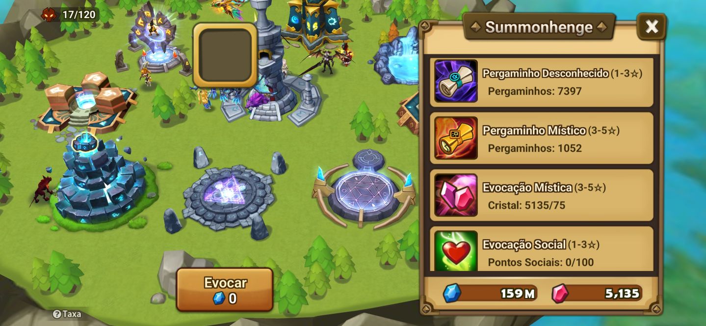 Lúcifer + Super Summonada com pergaminhos LD