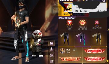 Conta prime 6 de FREE FIRE