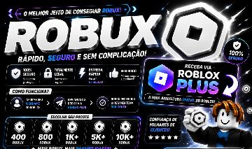 ROBUX VIA ROBLOX PLUS - MAIS BARATO