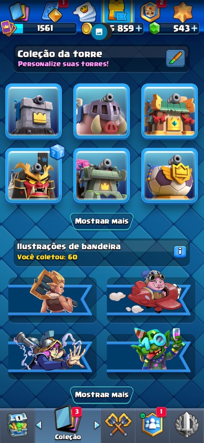 Conta arena 28 (Clash royale