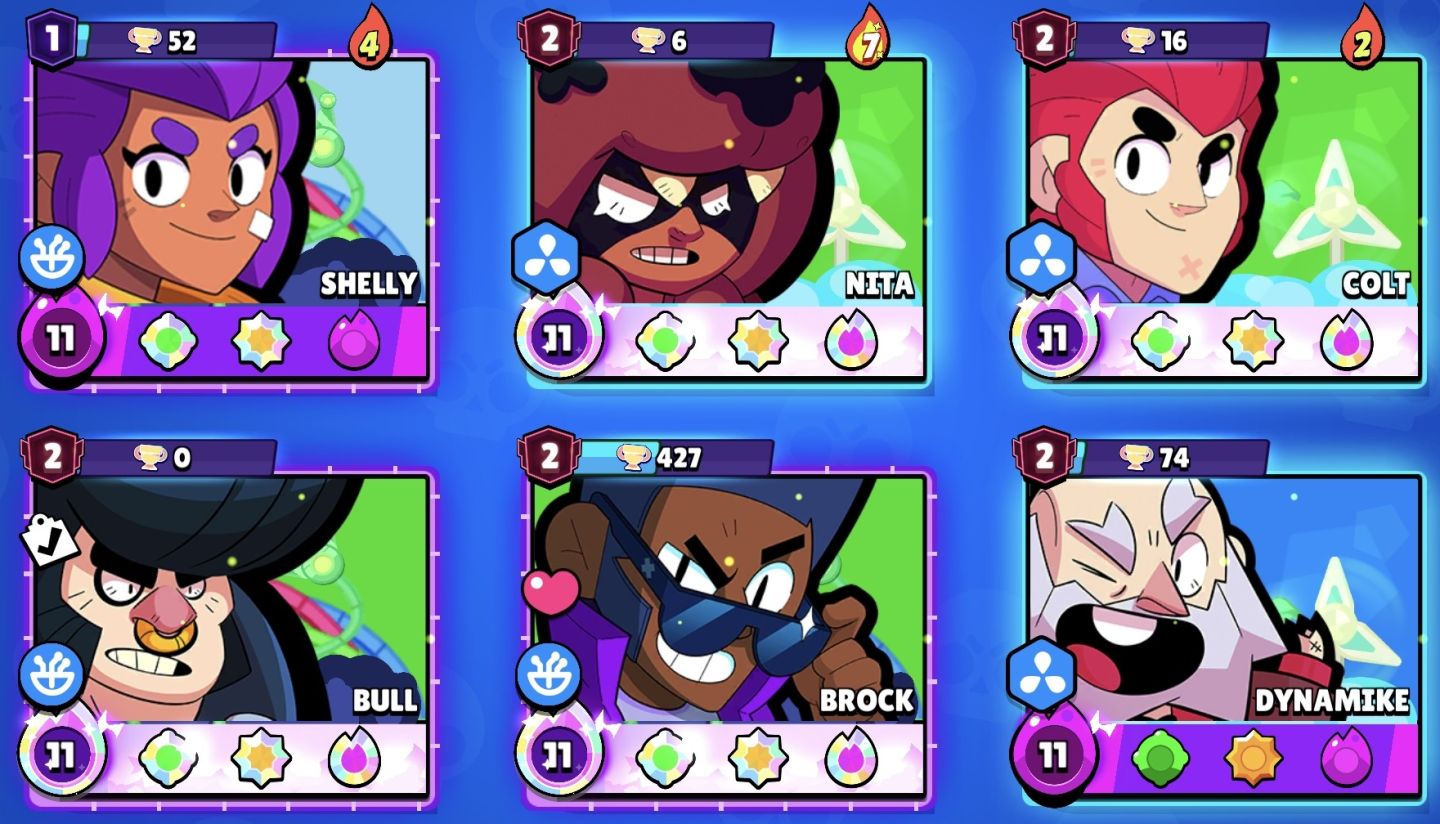 CONTA DE BRAWL STARS CRIADA EM 2019 MUITO RARA!
