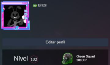 Conta steam nível 182, jogos populares (rust, ark, gta v)