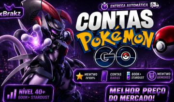 Contas Pokémon GO | Mega Mewtwo(Y) 100% + Armored | Automática