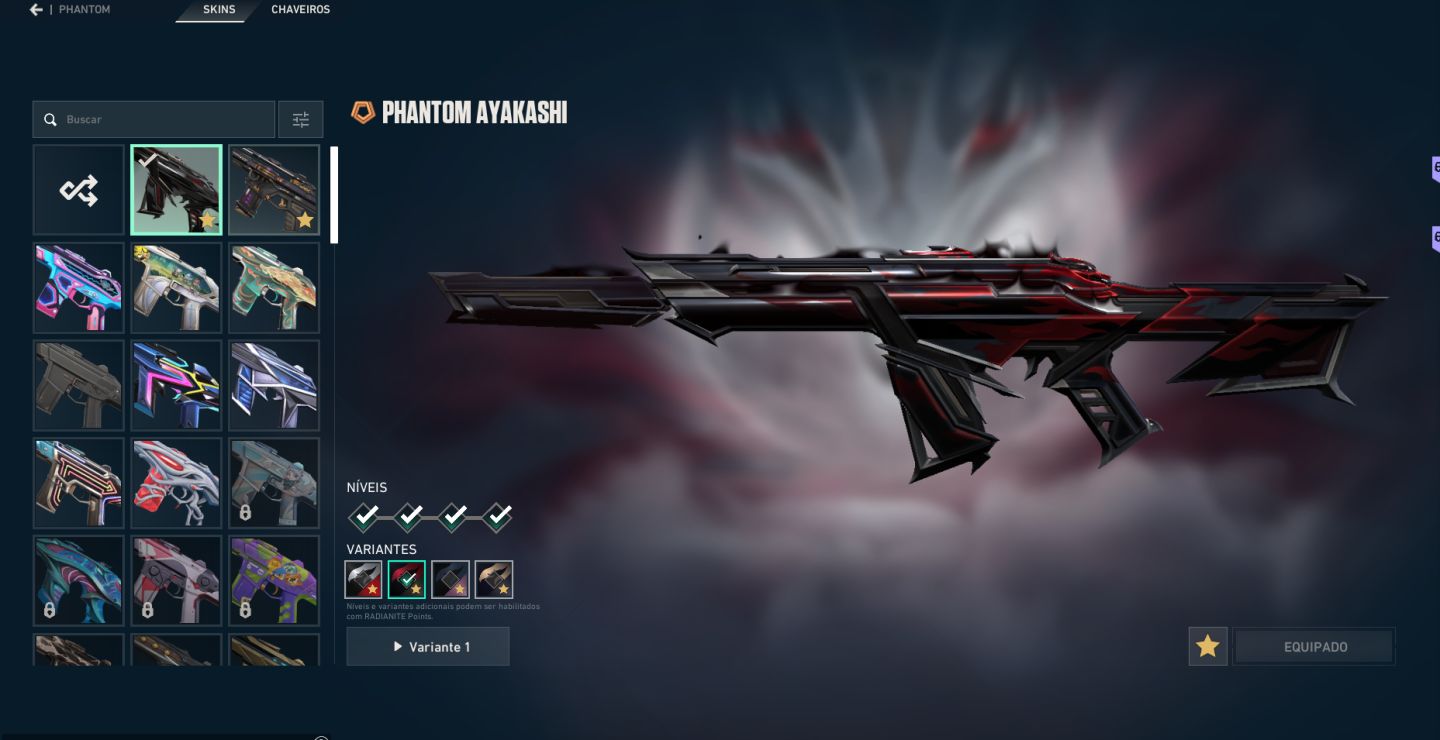 Conta de Valorant com 9 skin de vandal