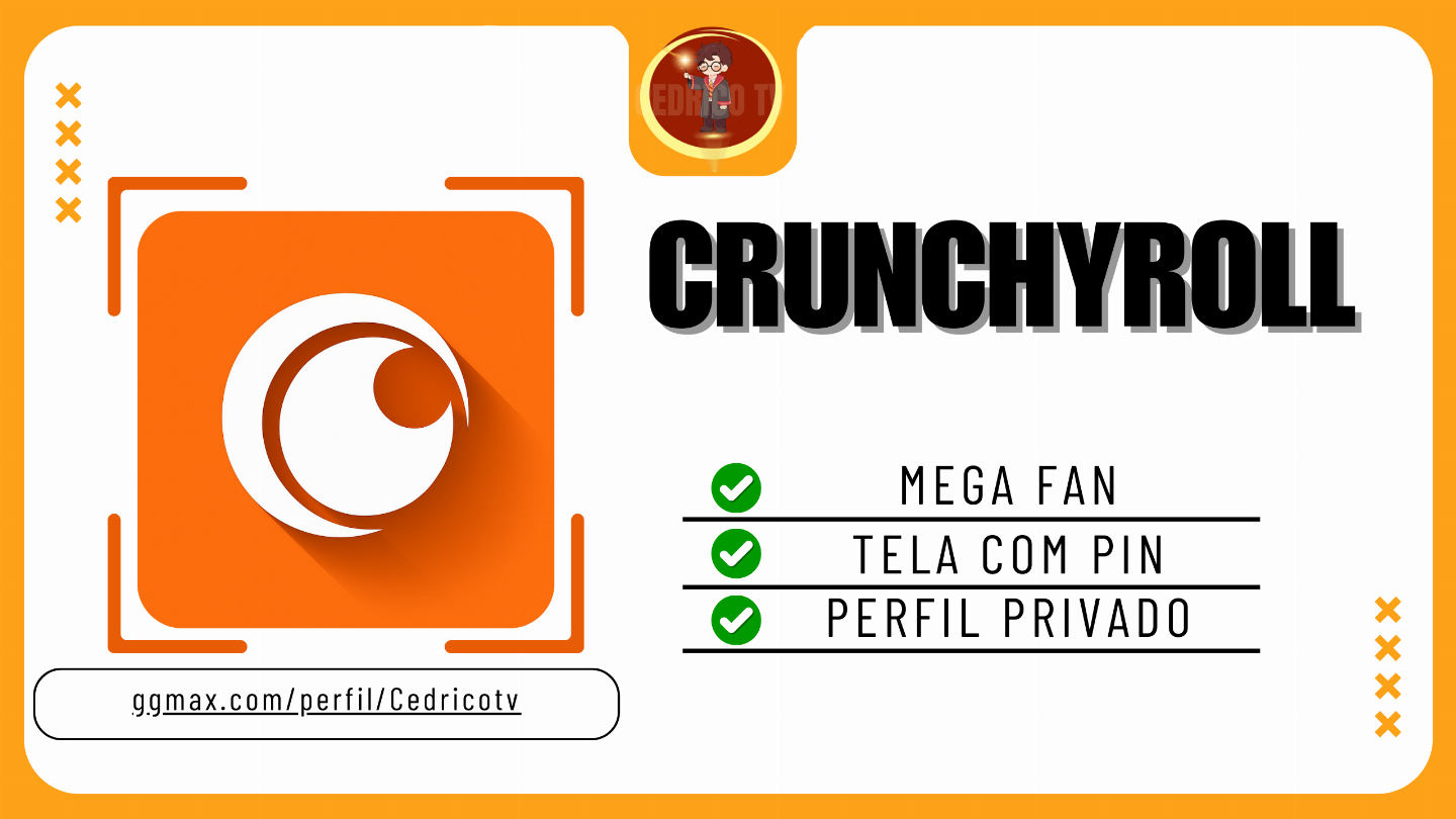 CRUNCHYROL MEGA FUN MELHOR PREÇO STREAMING