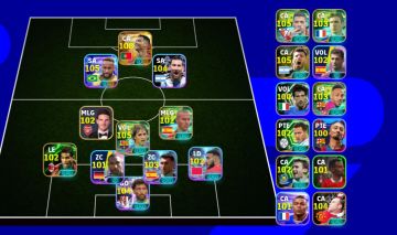 Conta de efootball muito boa 3206 de força