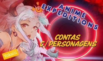Contas com personagem / Anime Expeditions