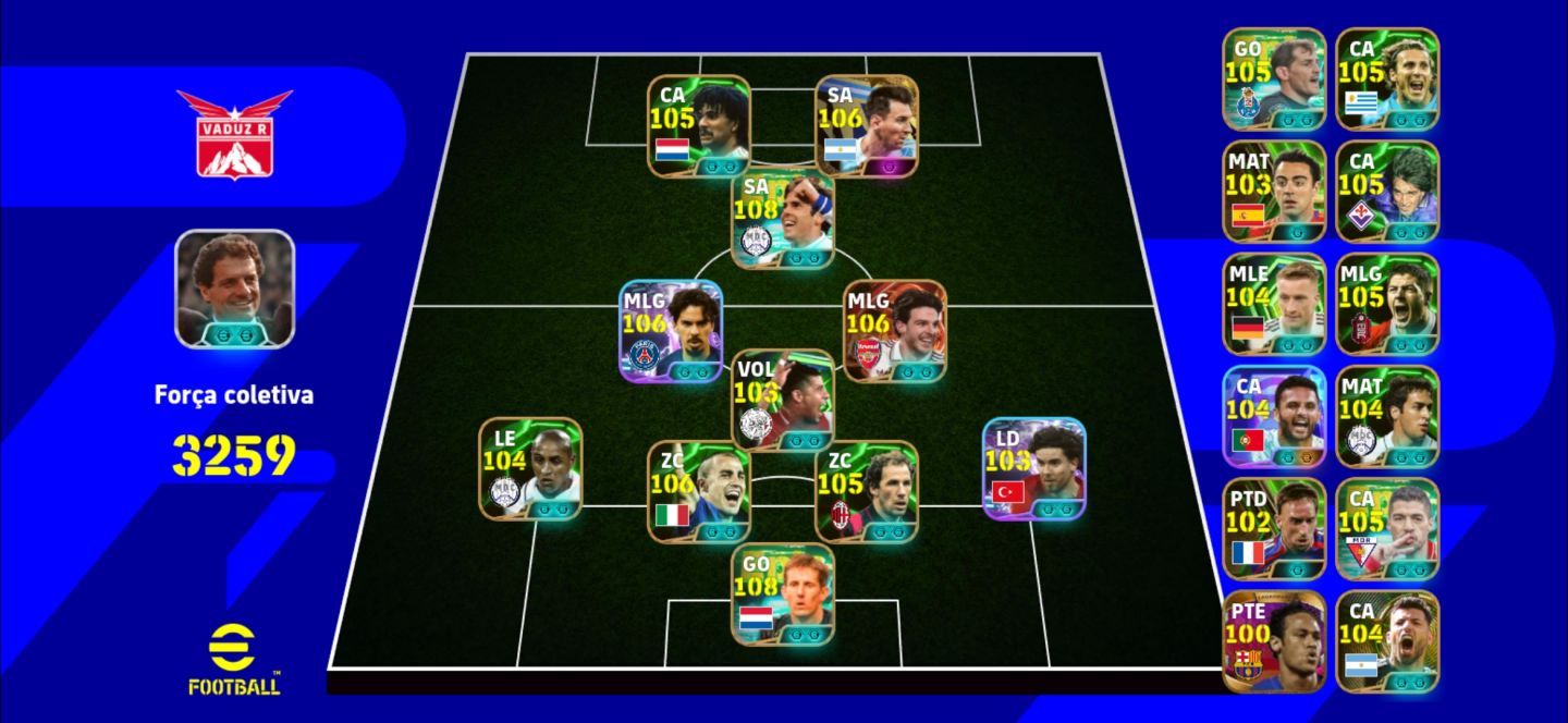 CONTA TOP 3265++ GULLIT/ KAKA E AMIGOS