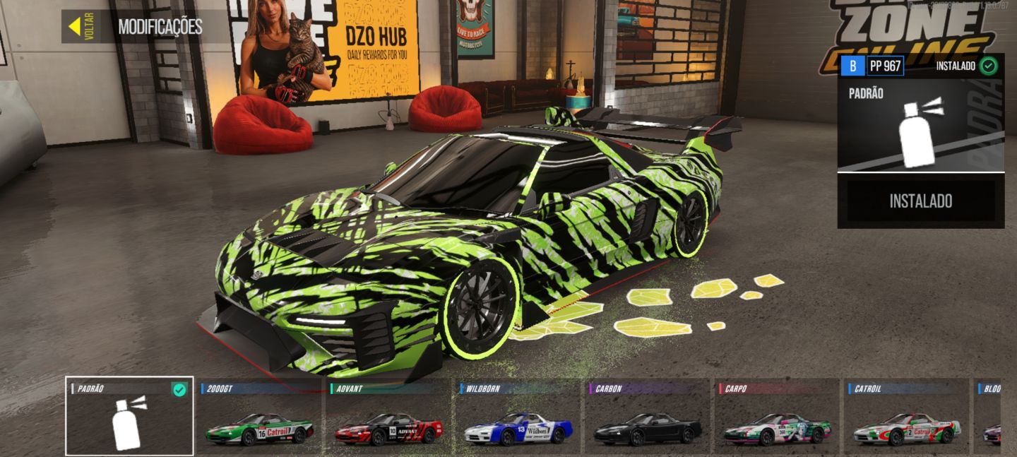 CARROS FULL CP MAIS EXTRAS/ E PLOTS DE DRIFTS