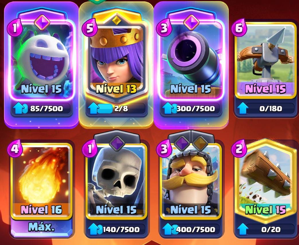 CONTA CLASH ROYALE 12500 TROFÉUS
