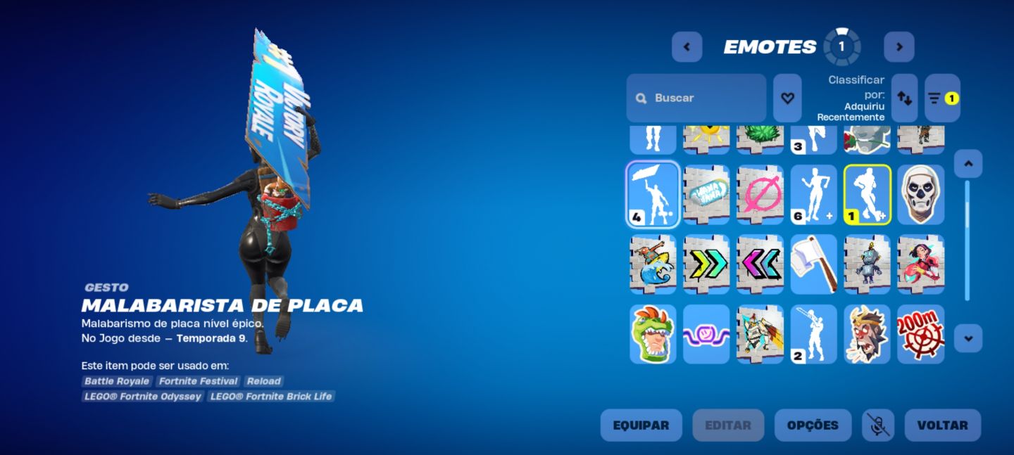 CONTA FORNITE OG | SKINS RARAS | ENTREGA AUTOMÁTICA