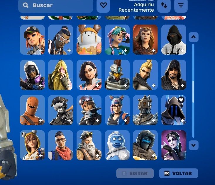 Conta de Fortnite (Salve o Mundo e S4)