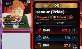 Escanor (Pride) OG [Anime Vanguards]
