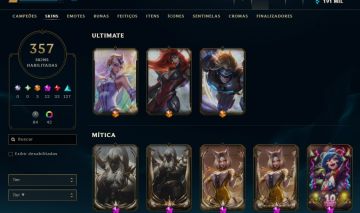 Conta GOLD 2 com 357 Skins