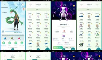 Pokémon GO Lv. 37 | 9 Mewtwo | 3 Solgaleo | Kyogre | 14 Eventos Q315