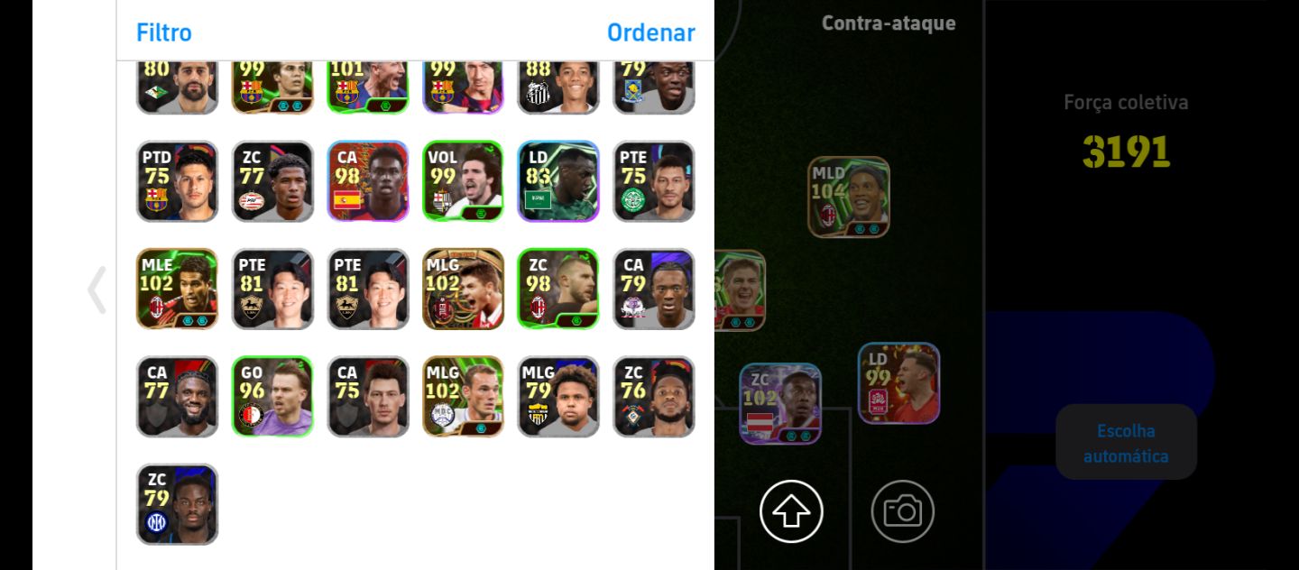 Conta de efootball