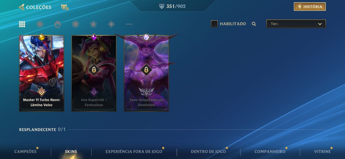Conta WILD RIFT RARA
