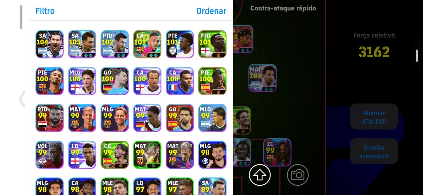 Conta efootball neymar 106