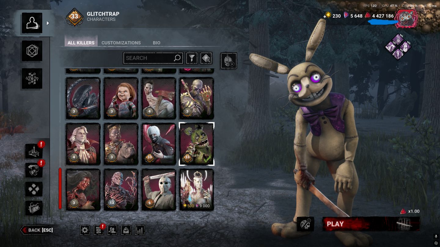 CONTA DBD EPIC COM PINHEAD E MYERS + CONT FORTNITE E ROCKET LEAGUE