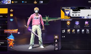CONTA FREE FIRE NO ELITE