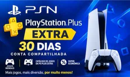 Ps Plus Extra 1 Mes | Conta Compartilhada