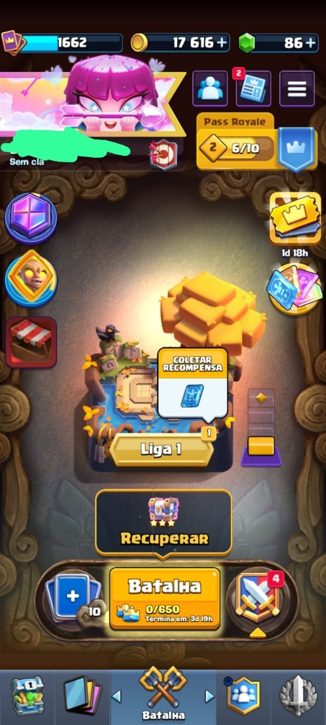 Conta de clash royale antiga com mais de 5 anos e 14k de trofeu