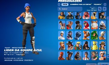 CONTA DE FORTNITE COM SKIN RARA DA PLAYSTATION