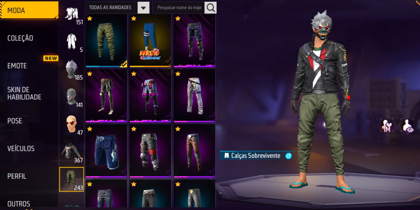 CONTA DE FREE FIRE GEMADA UMP E XM8 ATT!