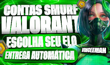 CONTAS SMURF VALORANT ESCOLHA SEU ELO ferro prata ouro smurf bronze ascendente