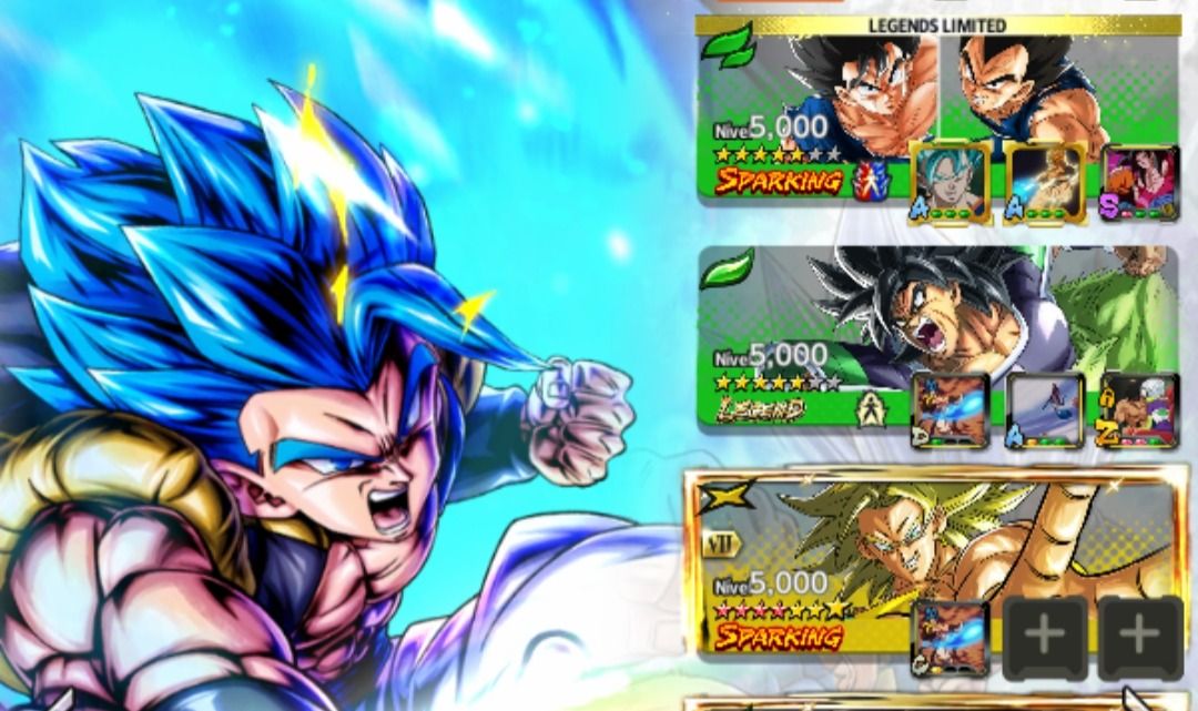 Conta end game dragon ball legends com 12 ultras