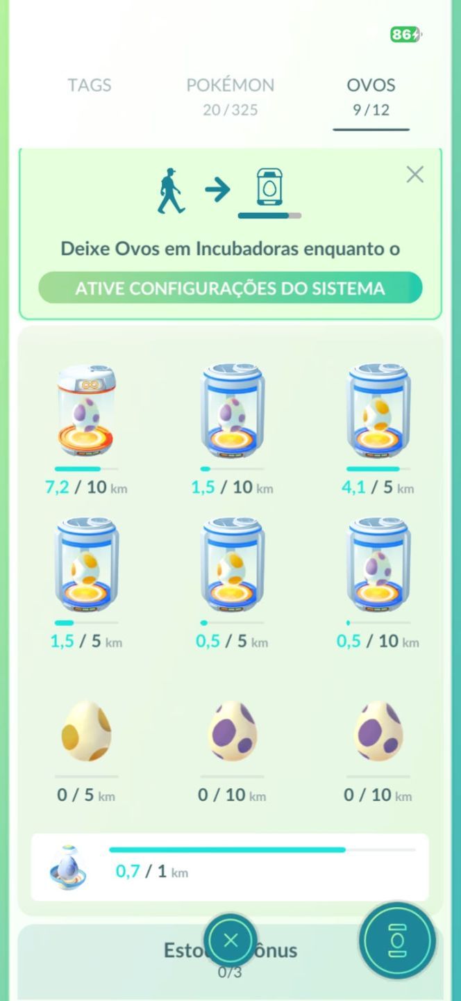 CONTA POKÉMON GO - LENDÁRIOS E FUNDOS ESPECIAIS 2
