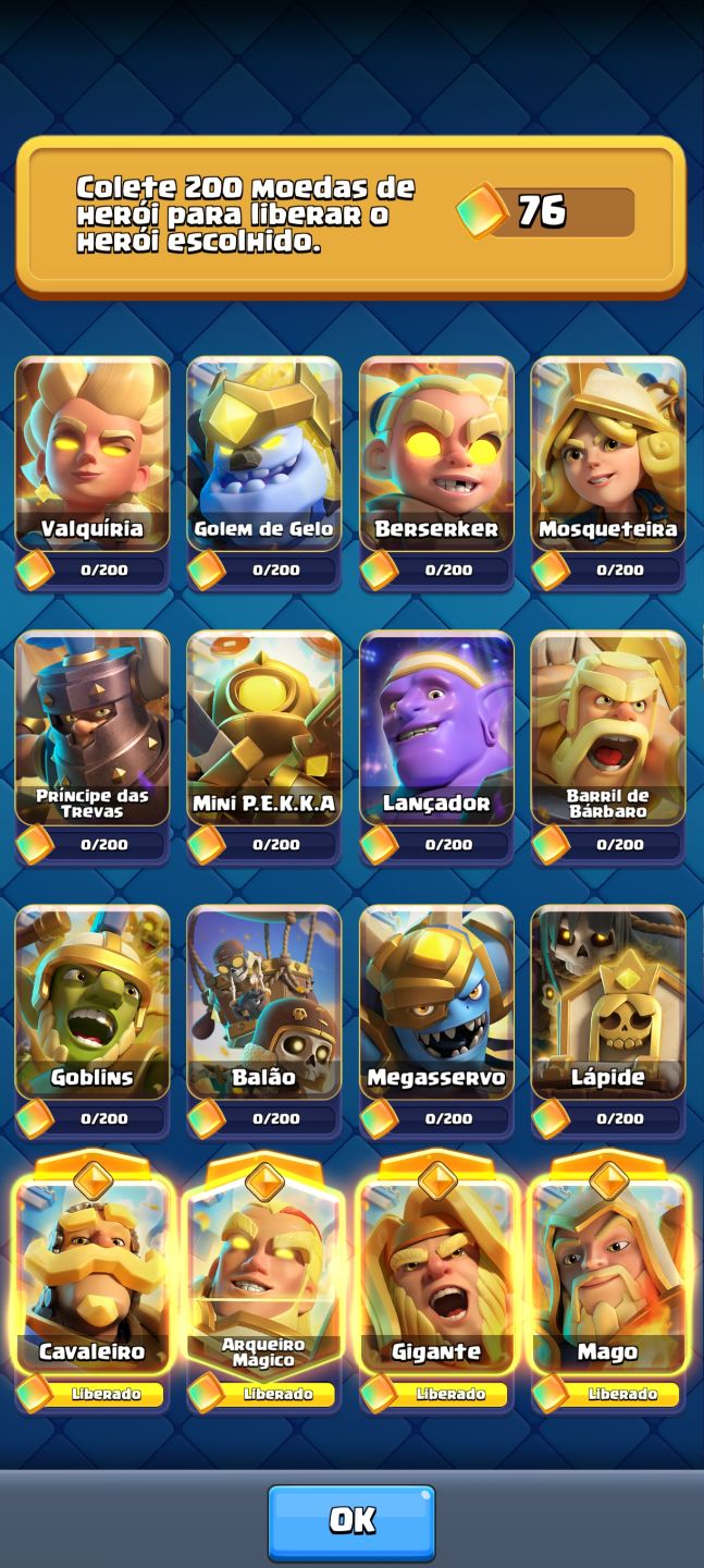 Conta Clash 10 anos 12500 criador