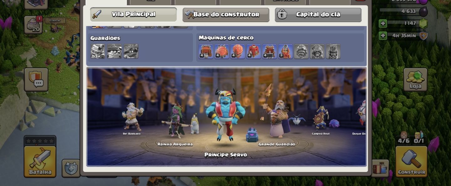 Conta Clash of Clans Cv15 Recente