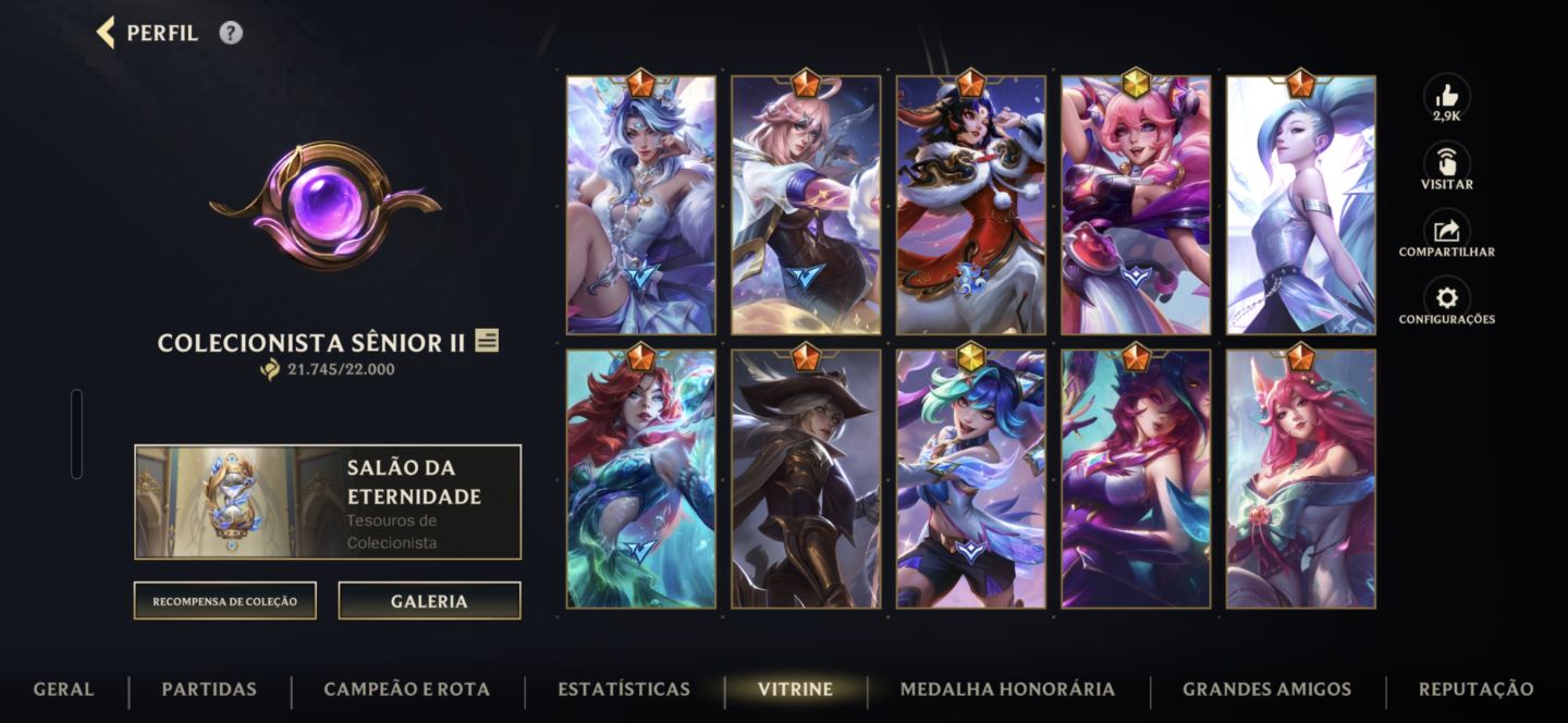 Conta Wild Rift level 177