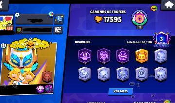 [ Brawl Stars ] Conta Nível 60 | 83 Brawlers | 39 Hipercargas + 10 Lendarios