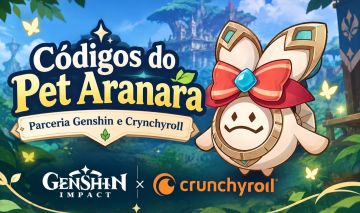 Código Pet Aranara - Collab Genshin X Crunchyroll