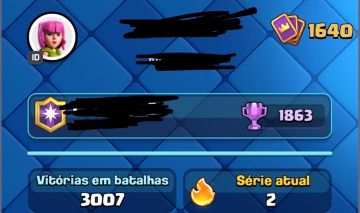 CONTA CLASH ROYALE, 12k de trofeu, arena 28, muito boa